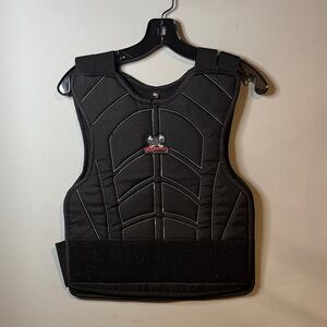 Black softball/baseball Protective Vest